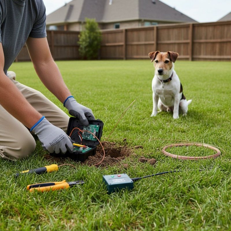 Pet Fence Installation