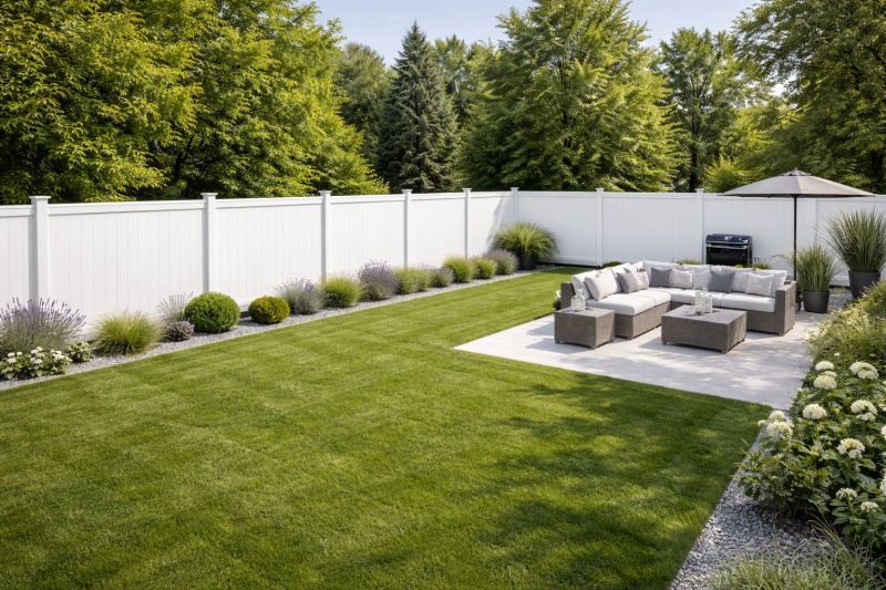White Pvc Fence Installation in St Louis, MO